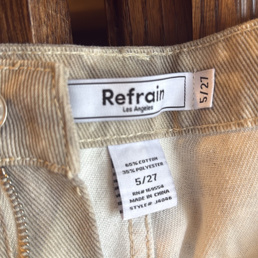 Refrain utility Mini Skirt - Picture 6 of 7